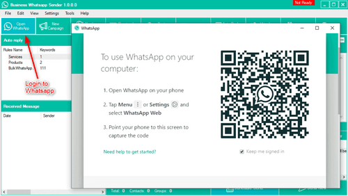 Matrix WhatsApp Bulk Sender